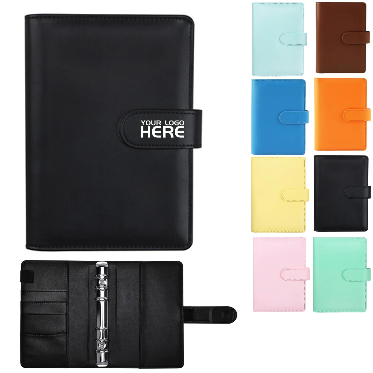 PU Leather Notebook Binder Cover 1