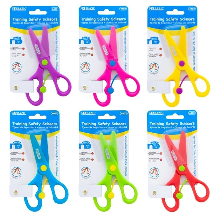 5" Kids' Training Scissors - 6 Colors 1