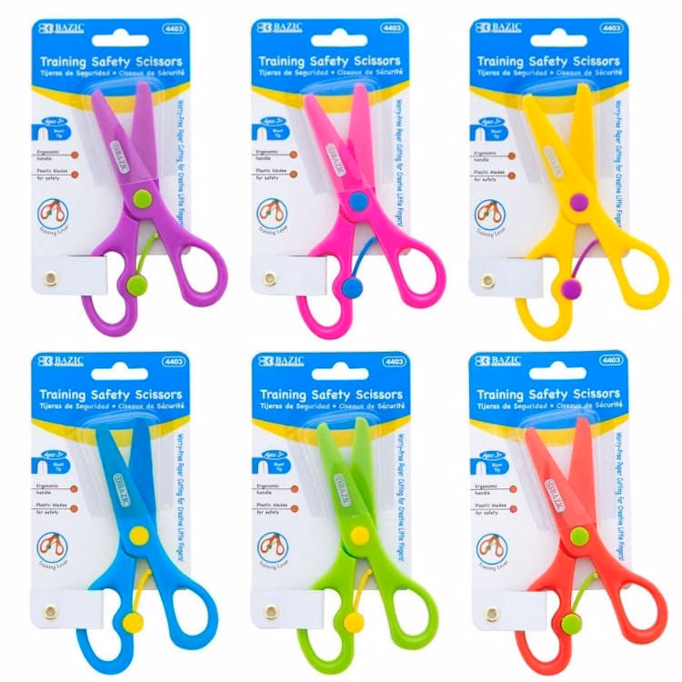 5" Kids' Training Scissors - 6 Colors
