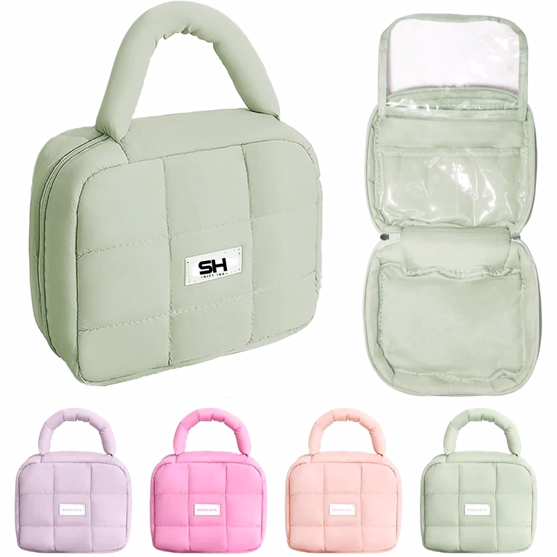 Puffer Makeup Bag