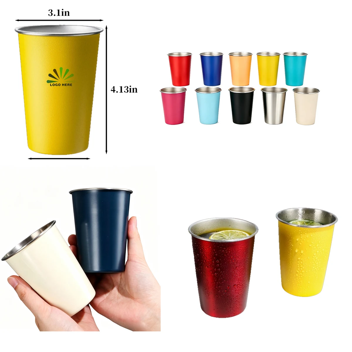 Portable Stainless Drinking Cup 1