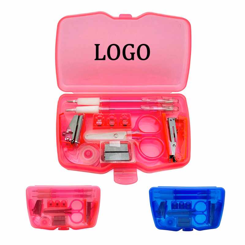 Portable 8 Pieces Mini Stationery Kit