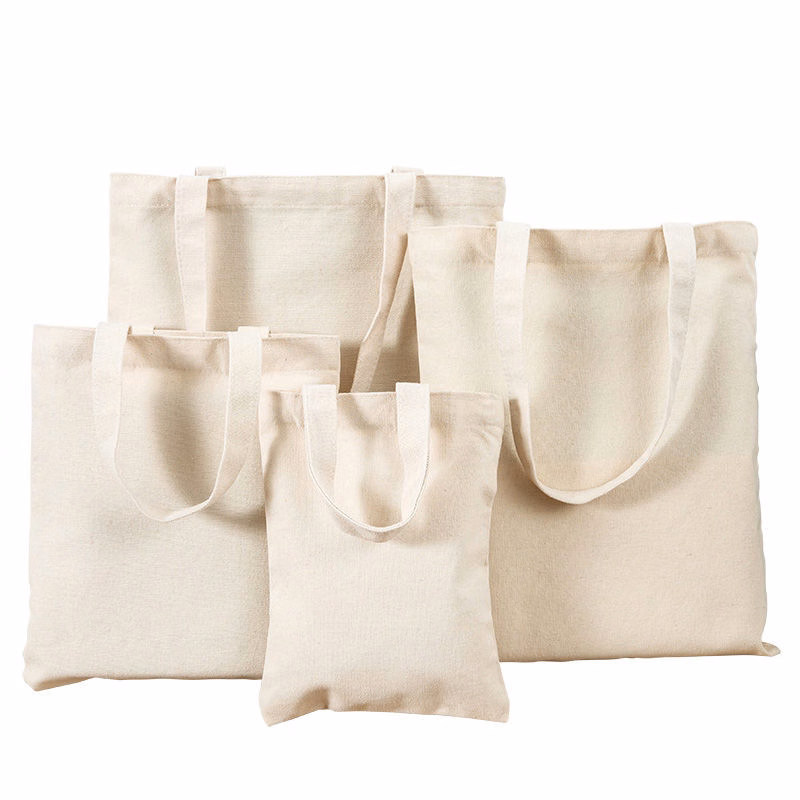 Blank Canvas Bag Eco-Friendly Handheld Cotton Bag