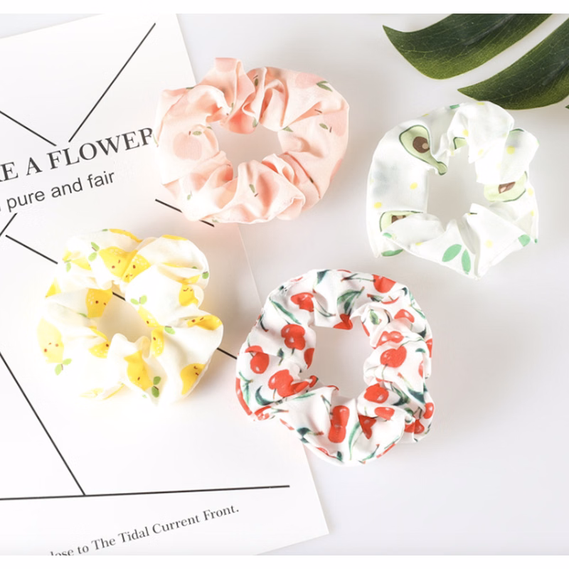 Imitation Silk Scrunchies