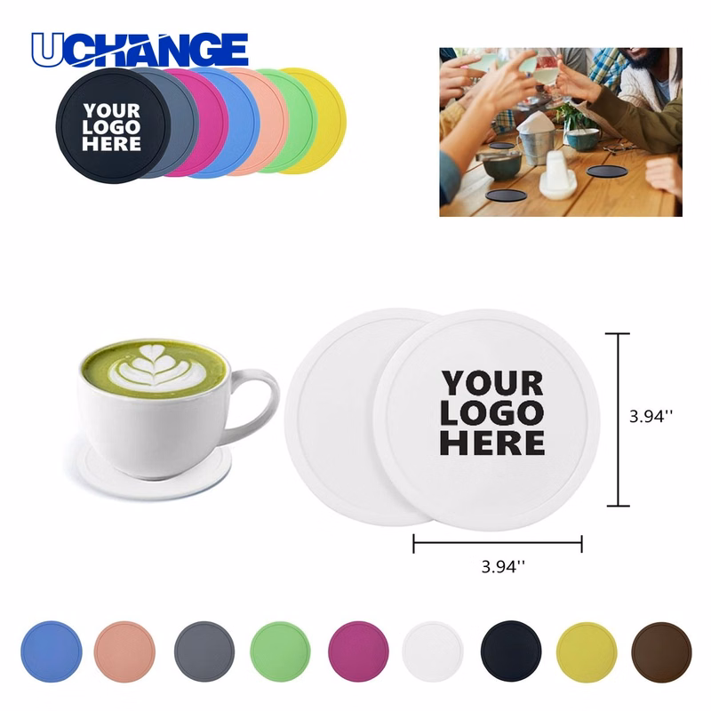 Heat Resistant Round Silicone Drink Coaster