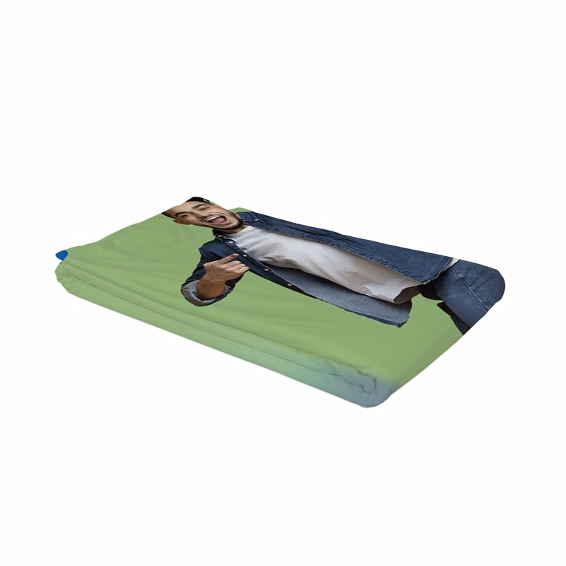 10' Curved Splash Floor Display Face Graphic Panel (Block-Out Fabric)
