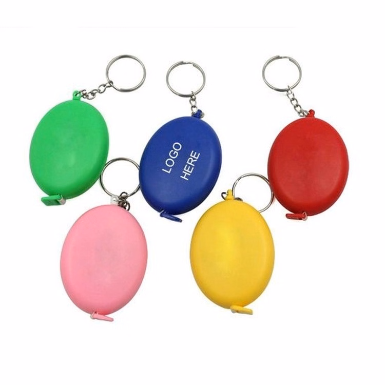 5 Feet Oval Tape Measure Key Ring