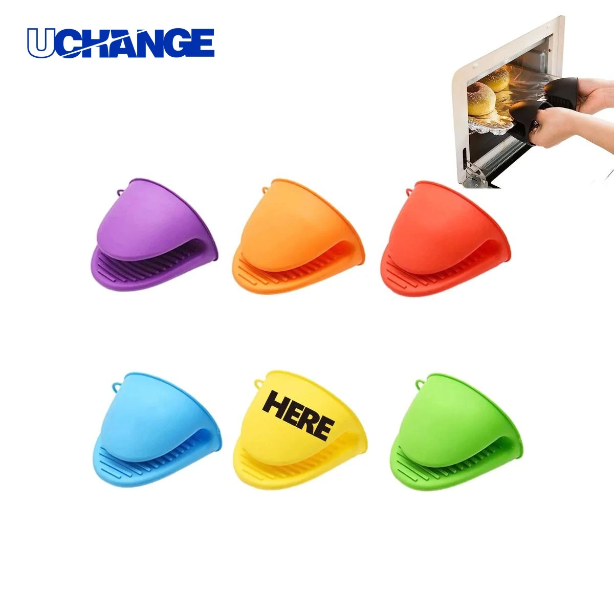 Silicone Heat-Resistant Glove Clip 1