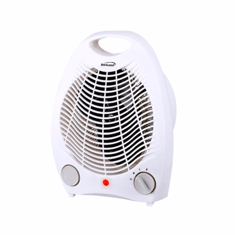 Portable Electric Space Heaters - White 750-1500W