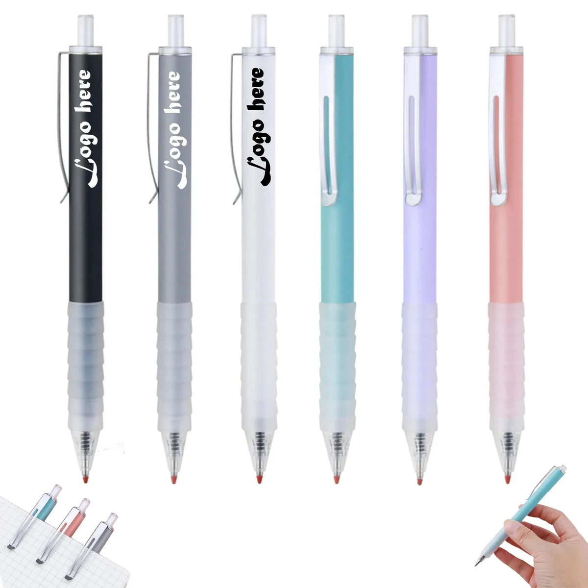 Ballpoint Pen With Grip 1