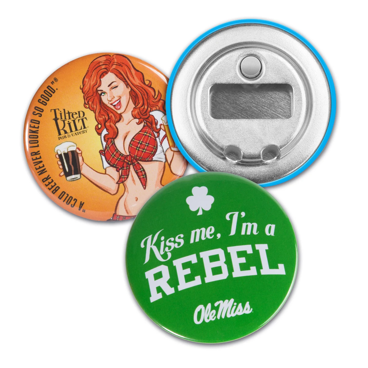 2.25" Circle Bottle Opener 1