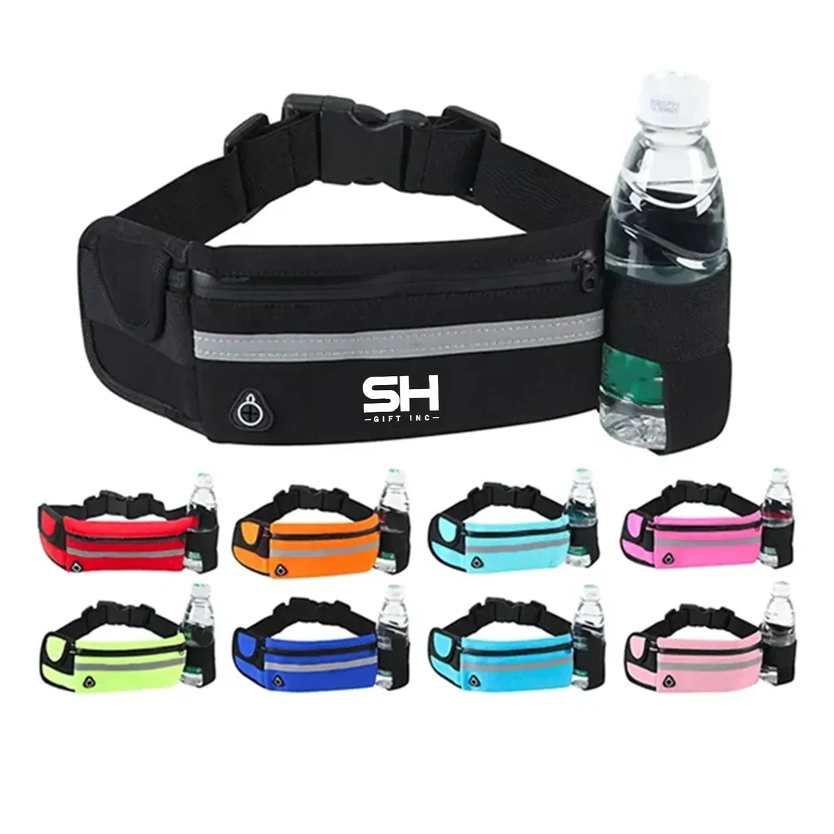 Large Waterproof Sports Waist Pack With Water Support 1