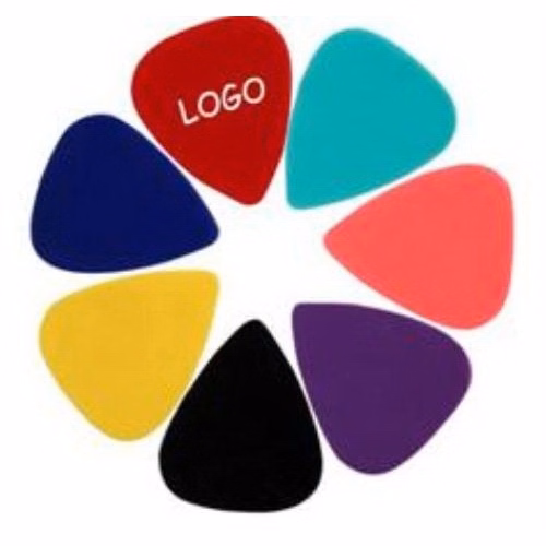 Celluloid Rounded Tri-Tip Shape Guitar Pick