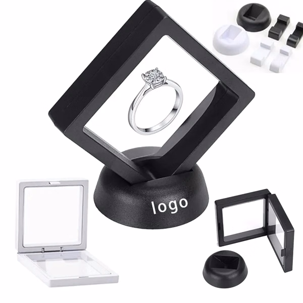 Custom 4.33 Inch Plastic 3D Jewelry Box Display Frame — Full-Color Promo