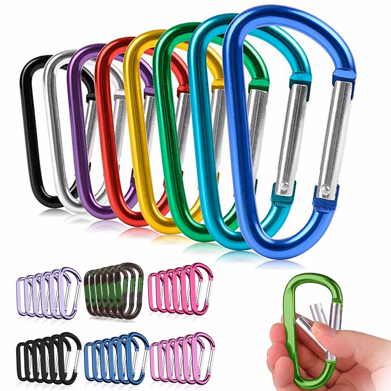 Aluminum D Ring Shape Carabiner