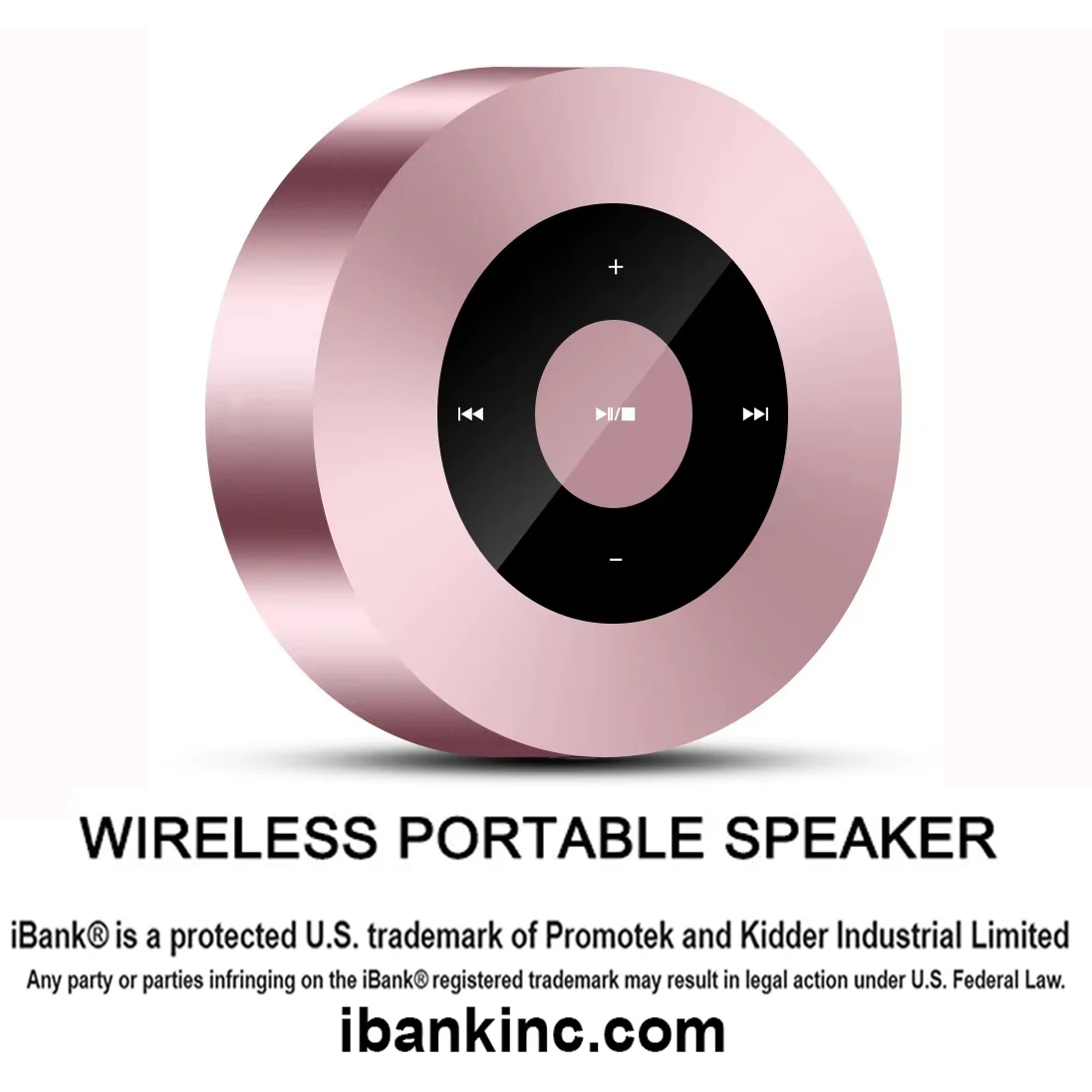 iBank ® Compact Bluetooth Speaker with Smart Touch Design 1