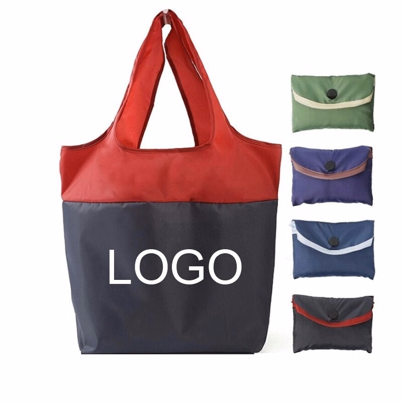 Customized RPET Fold-Away Carryall Tote