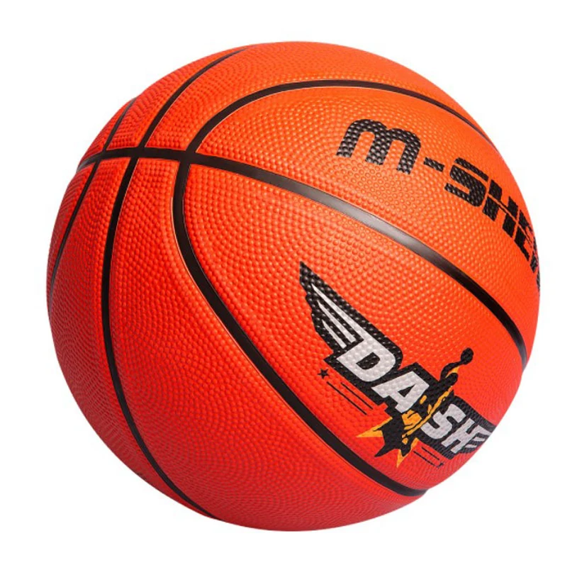 Standard size #7 rubber basketball 1