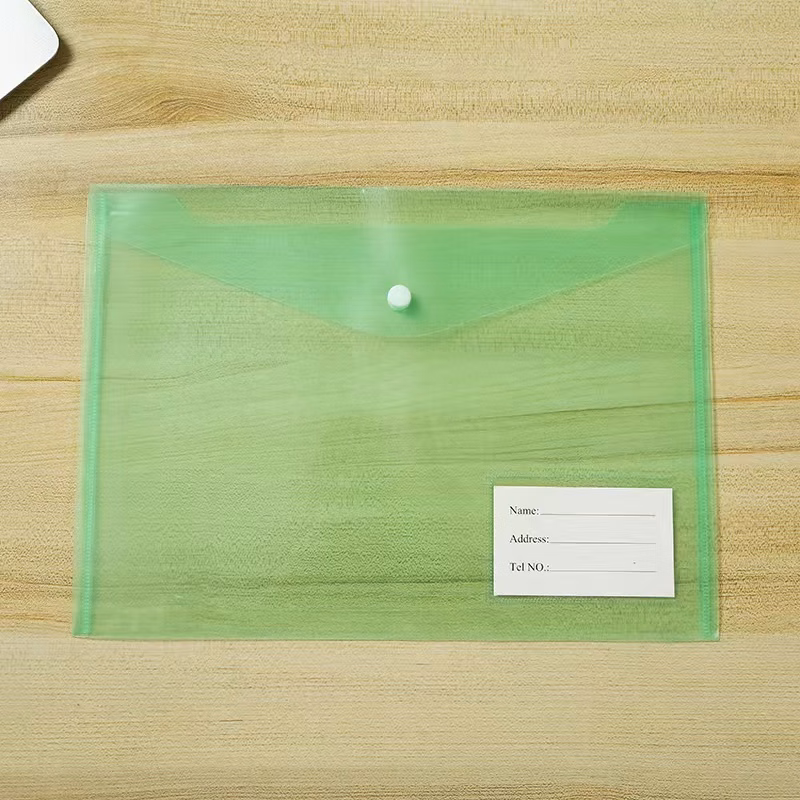 Clear Polypropylene Folder