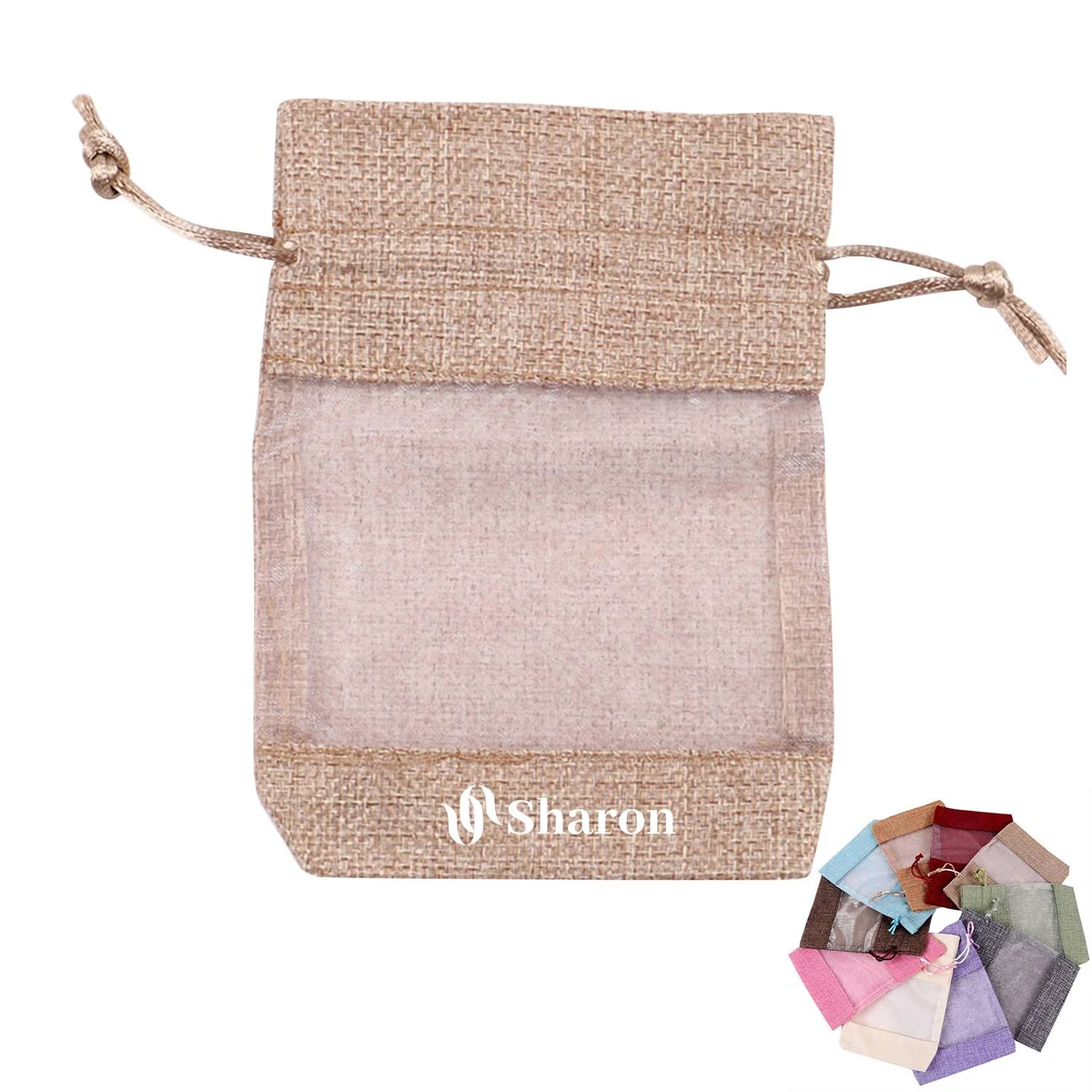 Gauze Drawstring Bag 1