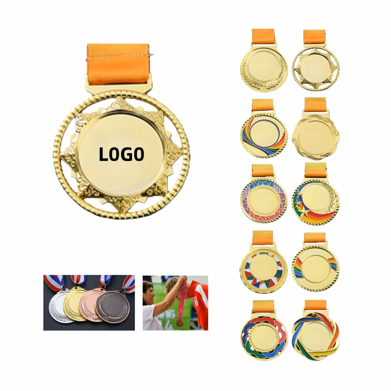 Brand Promotional Memorial Medal Ribbon