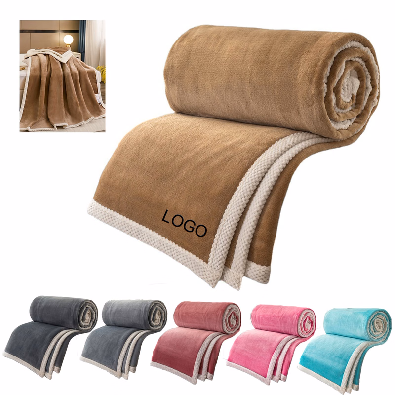 Double-Deck Flannel Blanket 60" X 80"