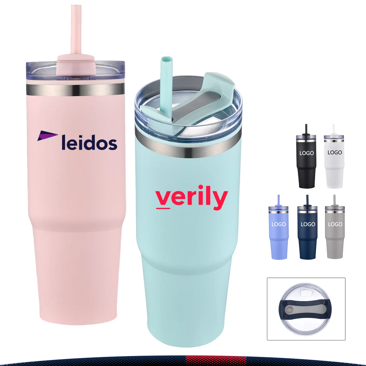 30 OZ. Breezo Stainless Steel Tumbler 1