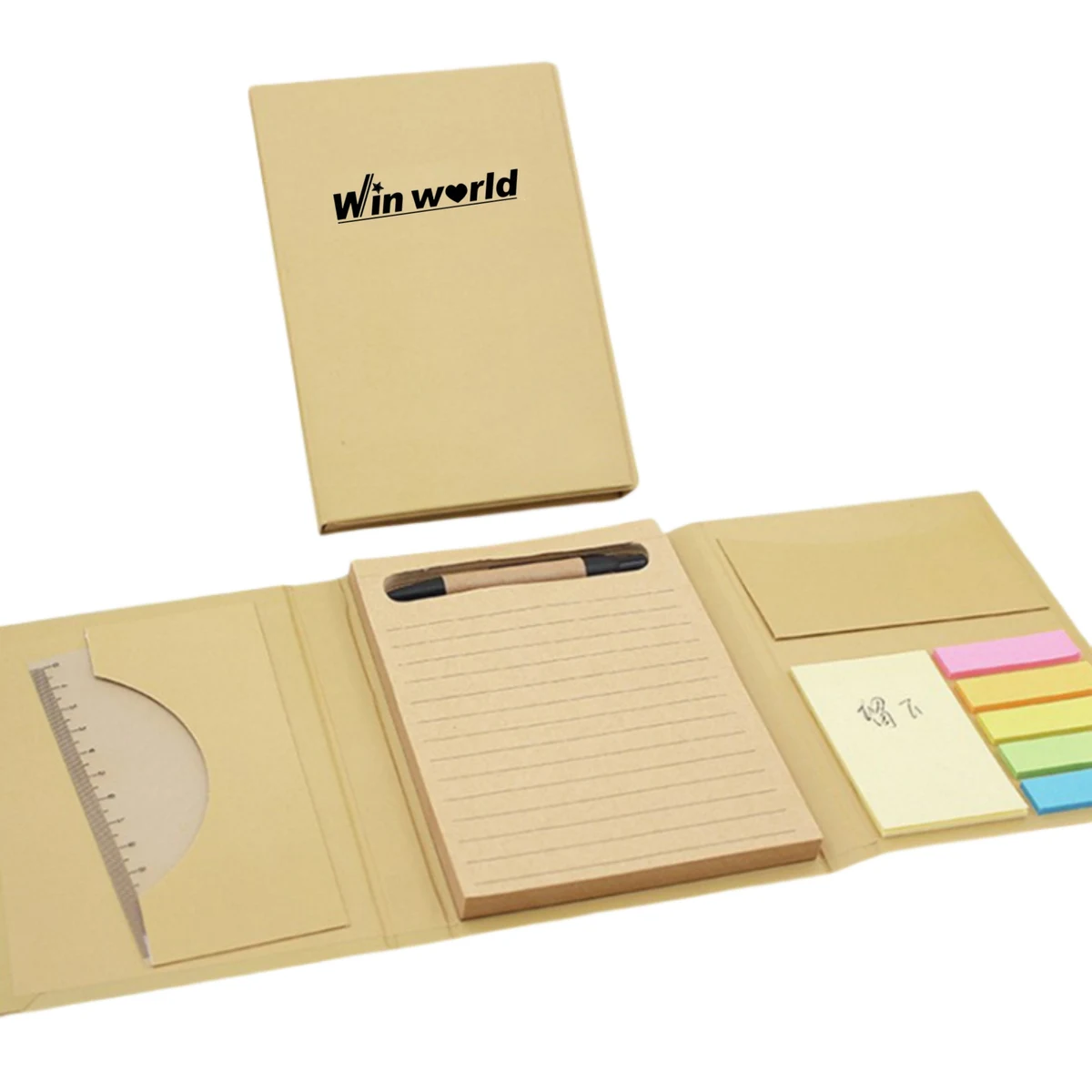 Eco Friendly Flat Sticky Notes Set 1