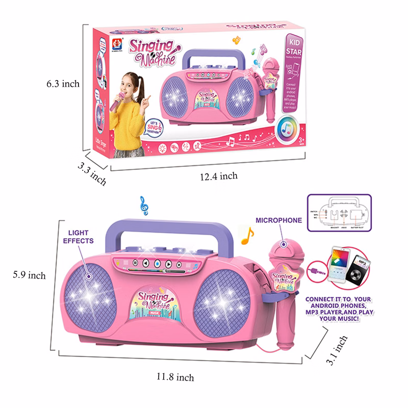 Baby Electronic Musical Instrument Kids Toy Microphone Set