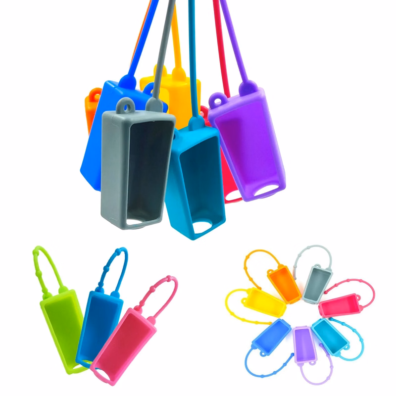 Travel 30ML Silicone Hand Sanitizer Bottle Holder Sleeve