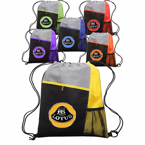 Non-Woven Drawstring Backpack - 13" W x 15" H