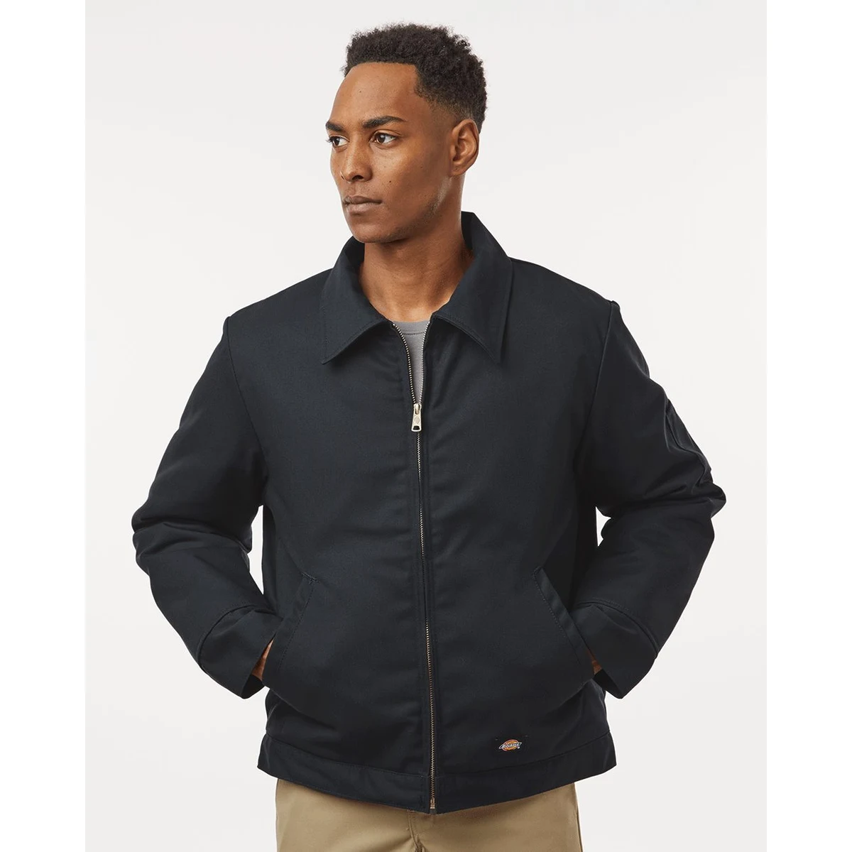 Unisex Tall Insulated Industrial Eisenhower Jacket - Tall Sizes - TJ55T 1