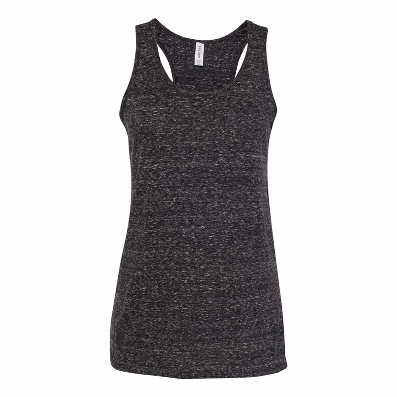Women's Snow Heather Jersey Racerback Tank Top - 88WTKR