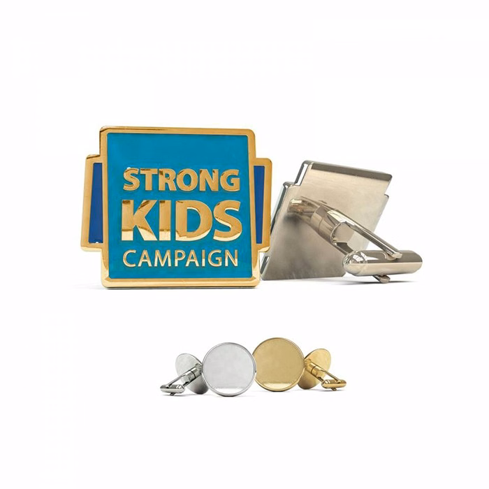 Cuff Links with Classic Lapel Pin (Up to 0.75 in)