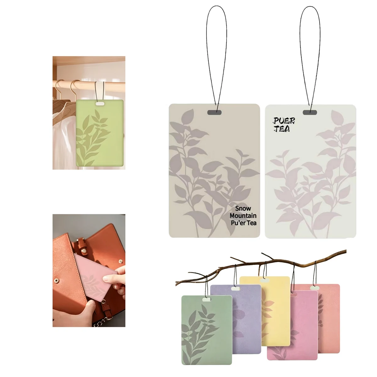 Rectangular Scented Air Freshener Card 1
