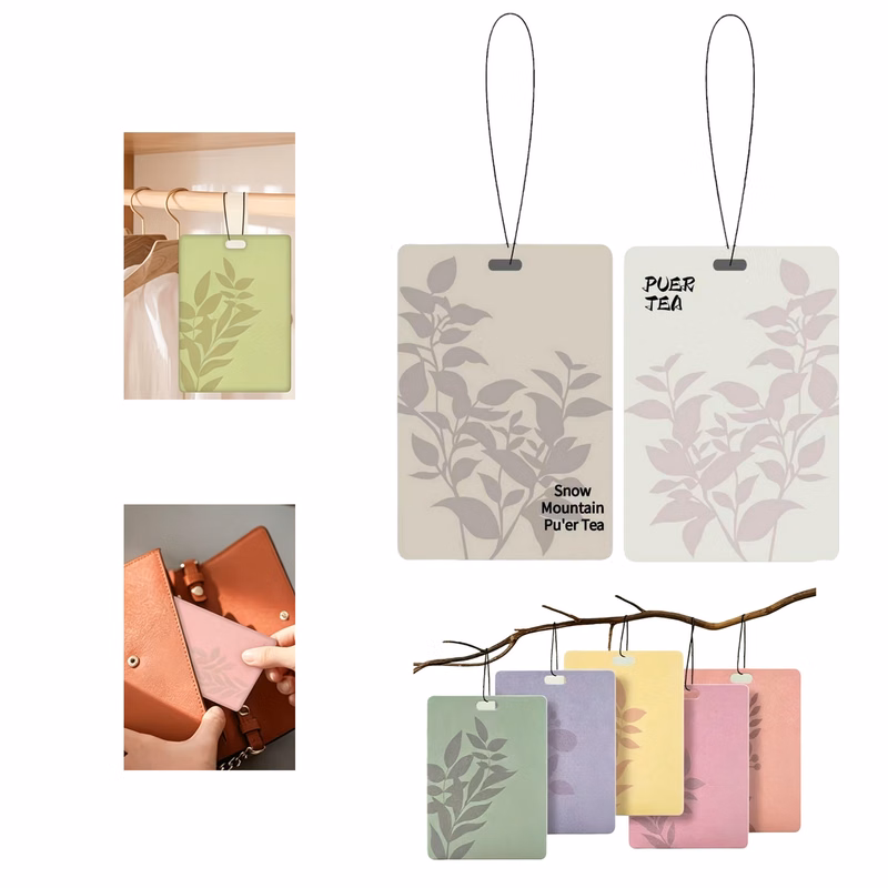 Rectangular Scented Air Freshener Card