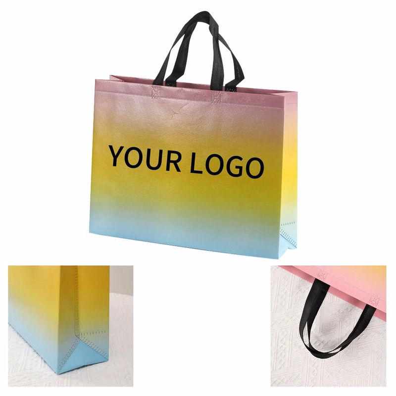 Reusable Shopping Bag with Dual Color Fade
