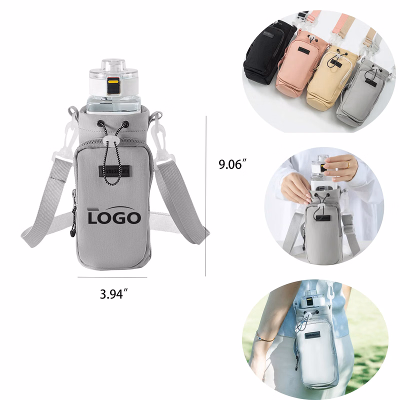 Water Bottle Drawstring Organizer With Strap