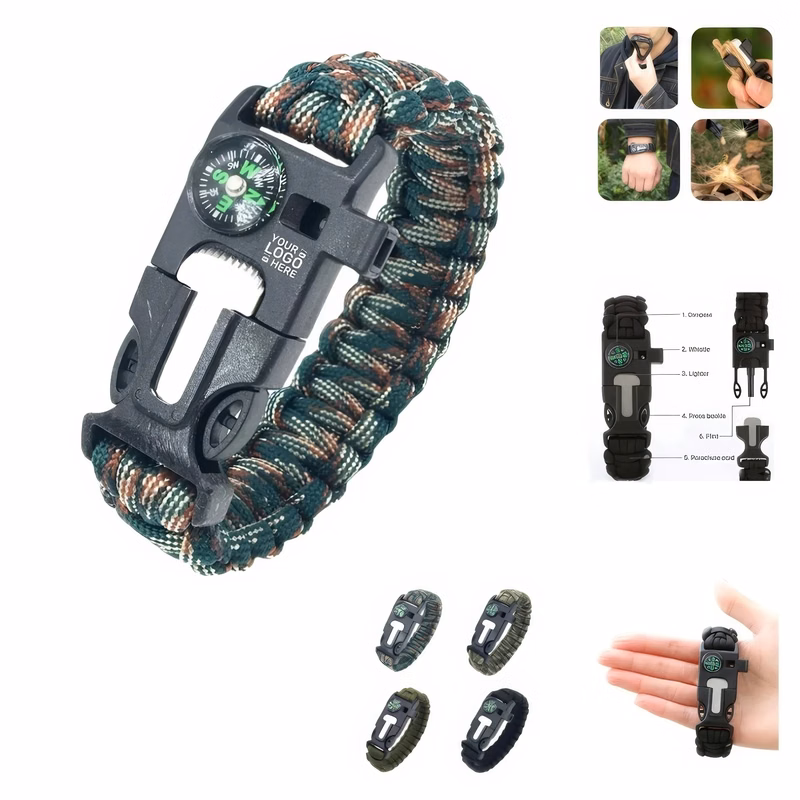 Outdoor Emergency Survival Bracelet