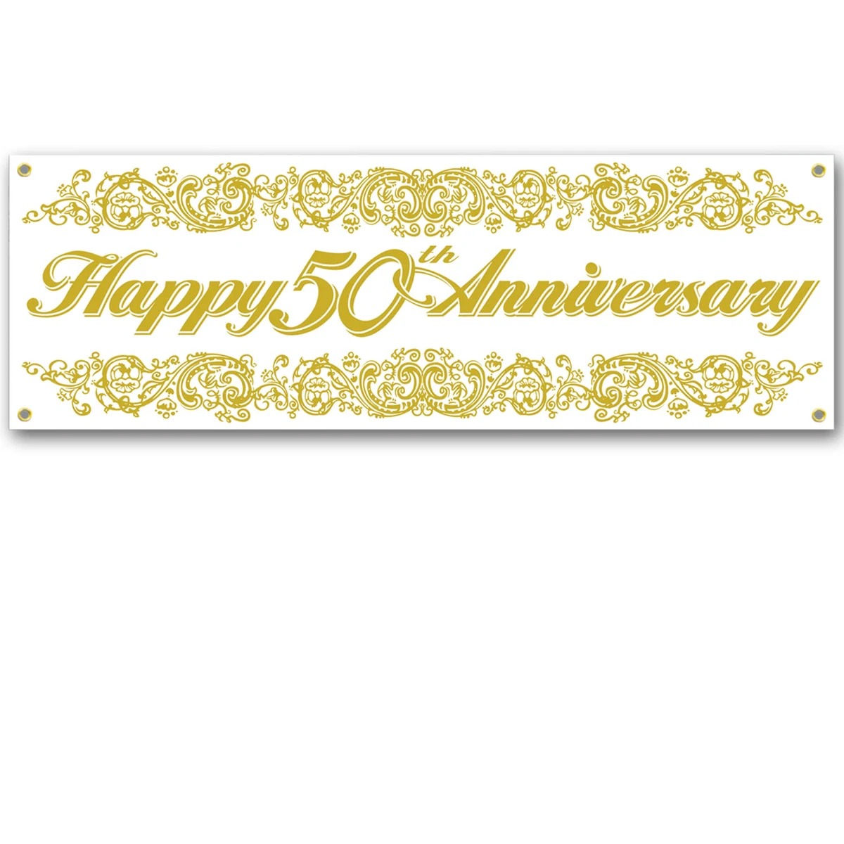 50th Anniversary Sign Banner 1