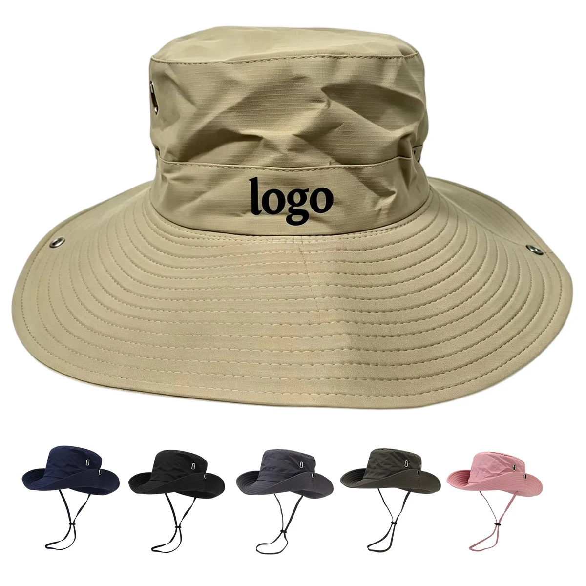 Wide Brim Sun Protection Bucket Hat 1