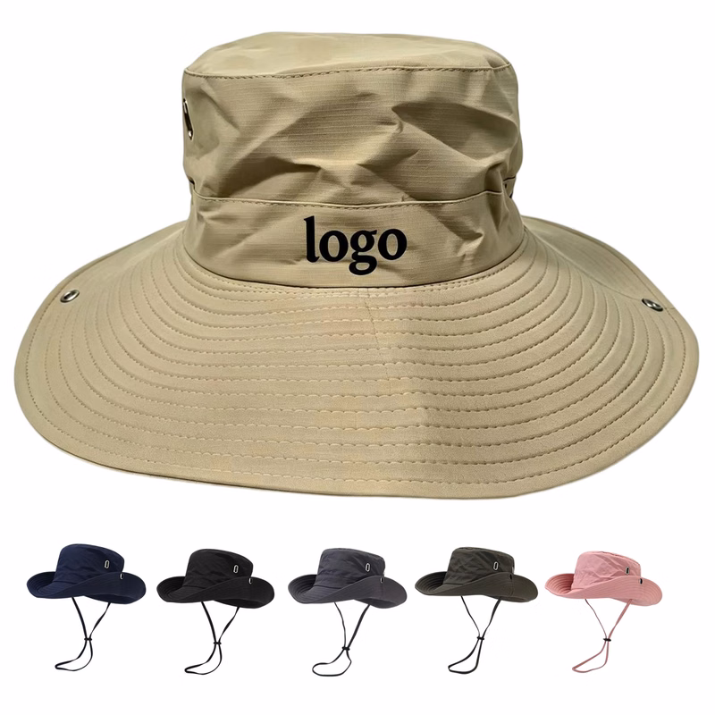 Wide Brim Sun Protection Bucket Hat