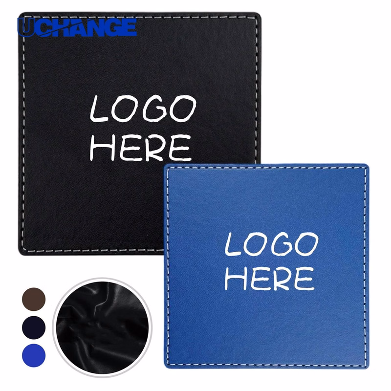 Vintage Leather Coaster Mat