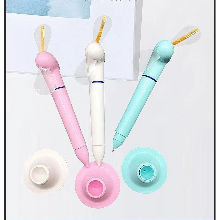 Usb Led Flashing Ballpoint Pen W/ Mini Fan 1