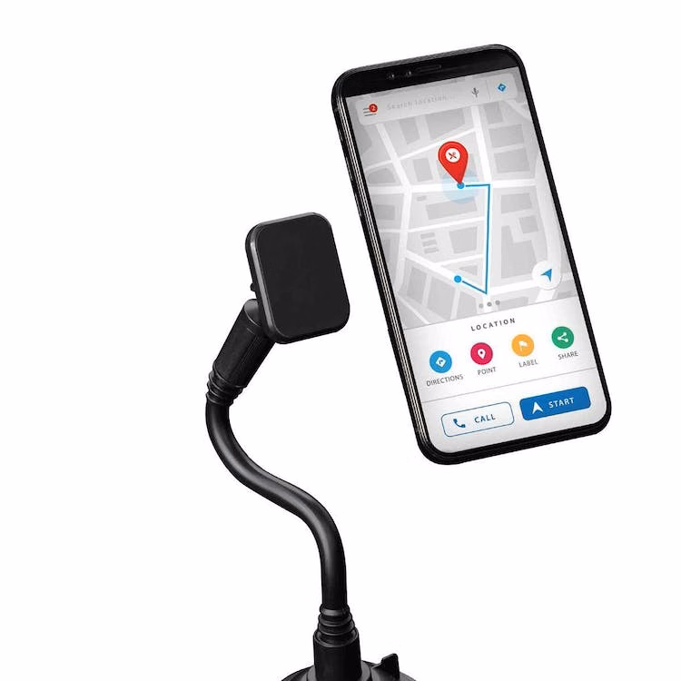 Magnetic Cupholder Car Mount - Black