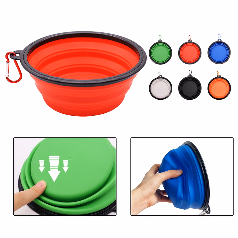 Easy Storage Folding Pet Bowl