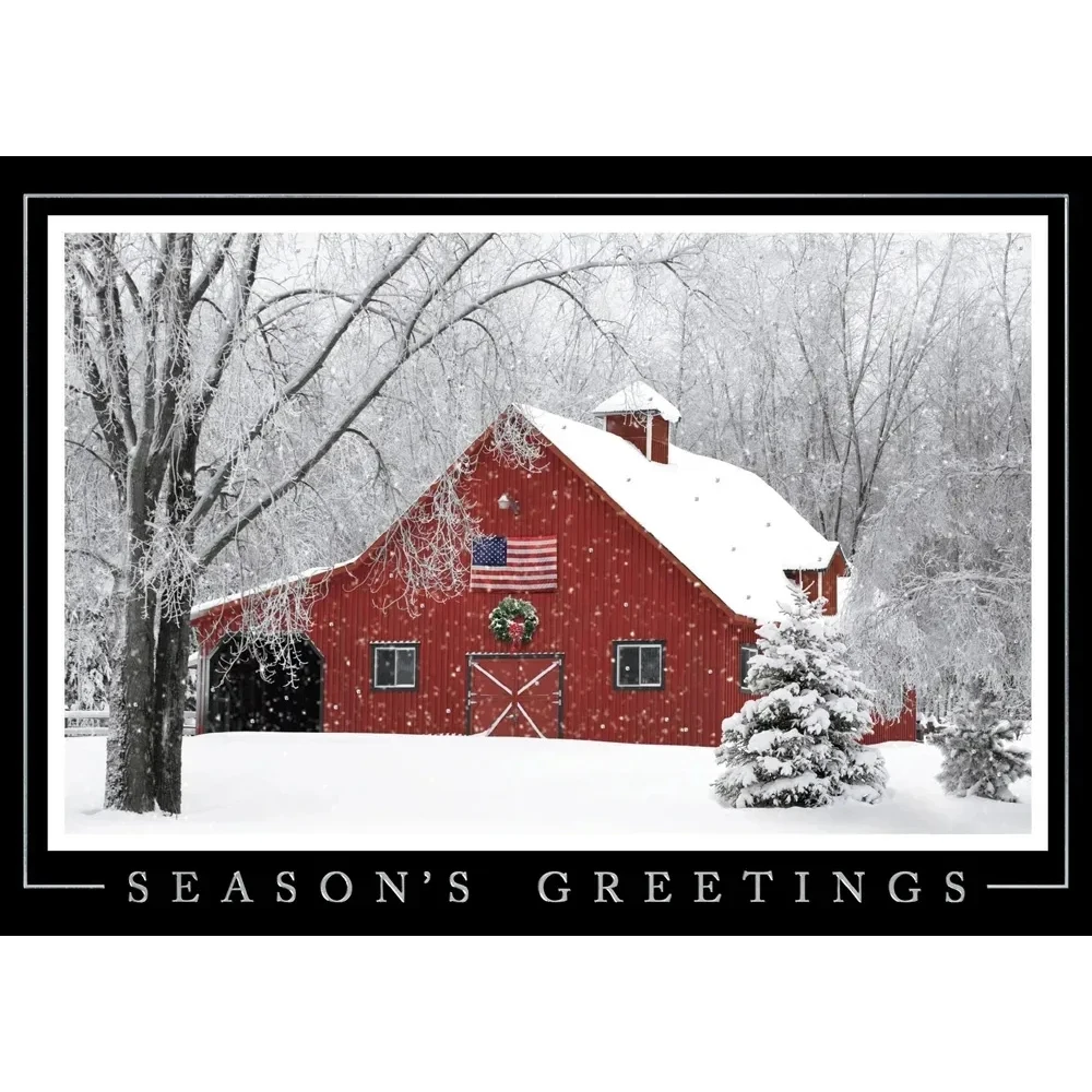 Rustic Elegance Holiday Cards 1