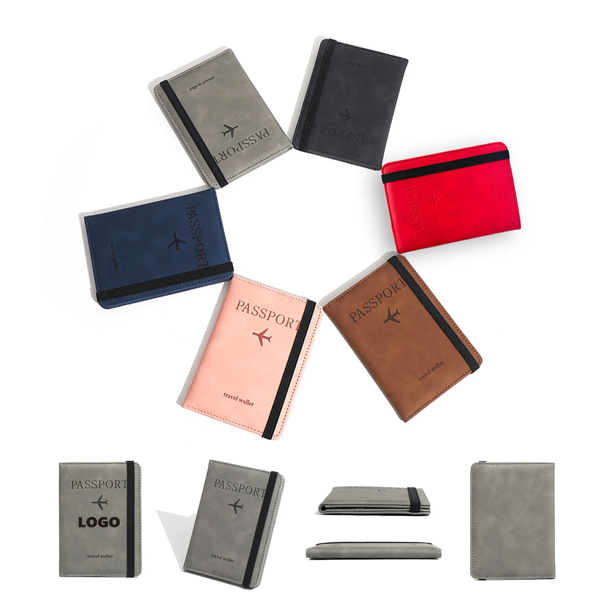 Travel Passport Wallet RFID Blocking 1