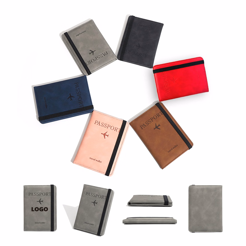 Travel Passport Wallet RFID Blocking