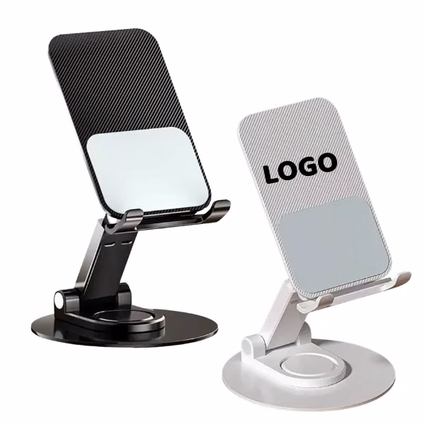 Aluminum Adjustable Desktop Phone Stand with Anti-Slip Base